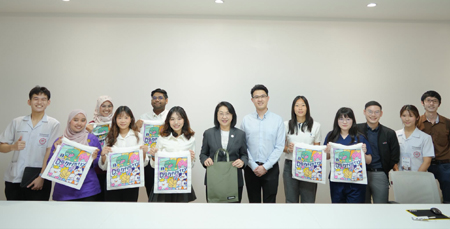 คณะทันตแพทยศาสตร์ มศว ให้การต้อนรับนักศึกษาจากต่างประเทศ