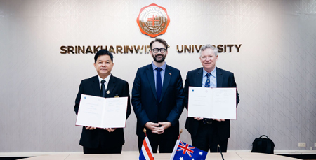 มศว ต้อนรับ Queensland University of Technology (QUT)